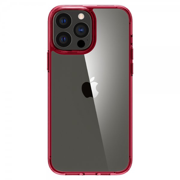 Spigen iPhone 13 Pro Max Deksel Ultra Hybrid Red Crystal