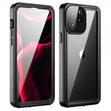 Redpepper iPhone 13 Pro Max Deksel Vanntett IP68 Svart