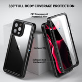 Redpepper iPhone 13 Pro Max Deksel Vanntett IP68 Svart