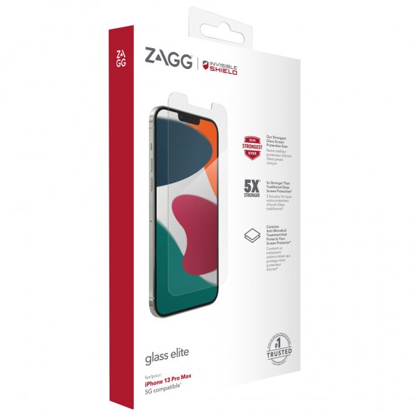 Zagg InvisibleShield iPhone 13 Pro Max/iPhone 14 Plus Skjermbeskytter Glass Elite