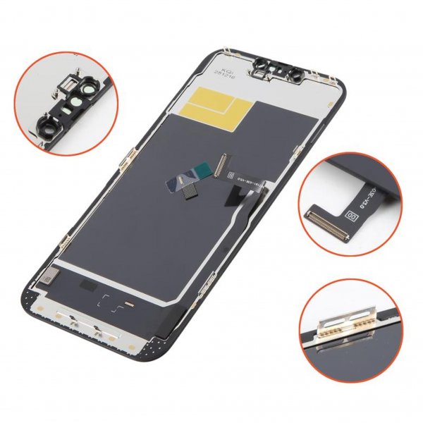 iPhone 13 Pro Max Soft OLED Display High Quality Black (DD brand)
