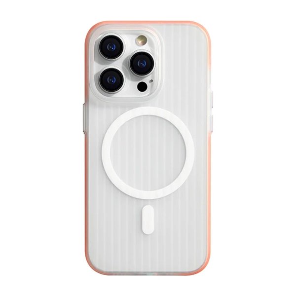 iPhone 13 Pro Deksel Korrugerte MagSafe Oransje