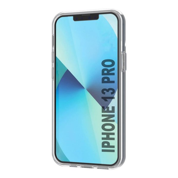 Rvelon iPhone 13 Pro Deksel Kortholder Transparent