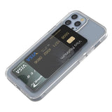 Rvelon iPhone 13 Pro Deksel Kortholder Transparent