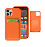iPhone 13 Pro Deksel Kortholder Oransje
