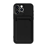 iPhone 13 Pro Deksel Kortholder Svart