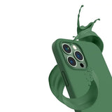 Rvelon iPhone 13 Pro Deksel Silikon Grønn