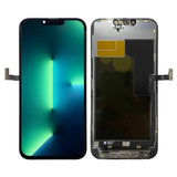 iPhone 13 Pro OLED Skjerm - Svart (tatt fra en ny iPhone)
