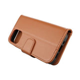 Rvelon iPhone 13 Pro Etui Utbrettbar Kortlomme Brun