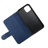 Rvelon iPhone 13 Pro Etui Detachable Wallet Case Blå