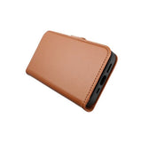 Rvelon iPhone 13 Pro Etui Detachable Wallet Case Brun