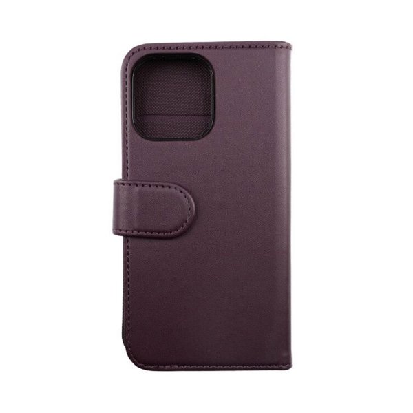 Rvelon iPhone 13 Pro Etui Detachable Wallet Case Lilla