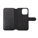 Rvelon iPhone 13 Pro Etui Detachable Wallet Case Svart