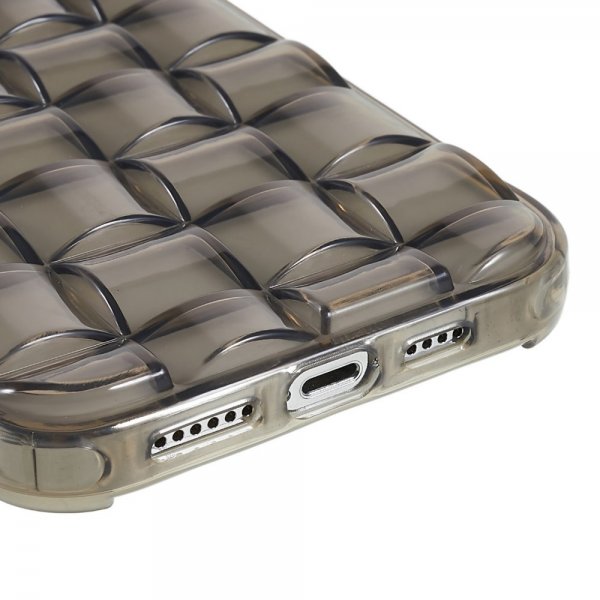 iPhone 13 Pro Deksel 3D Mønster Svart