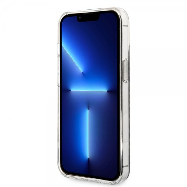 Guess iPhone 13 Pro Deksel 4G Pattern MagSafe Brun