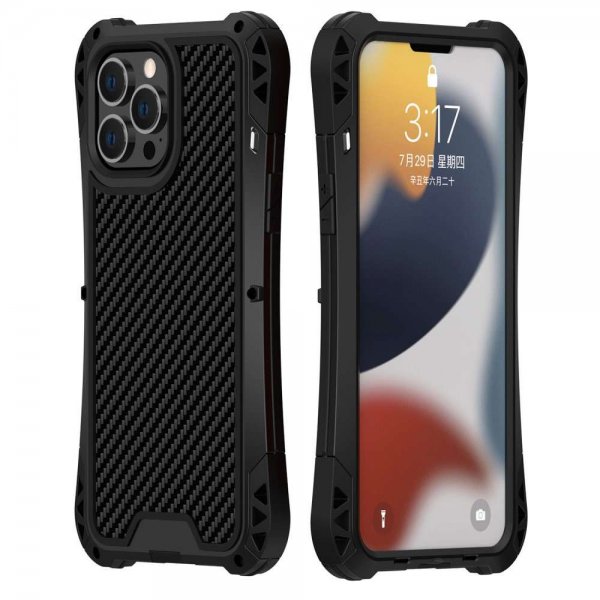 R-JUST iPhone 13 Pro Deksel AMIRA Svart