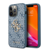 Guess iPhone 13 Pro Deksel Big Logo Blå