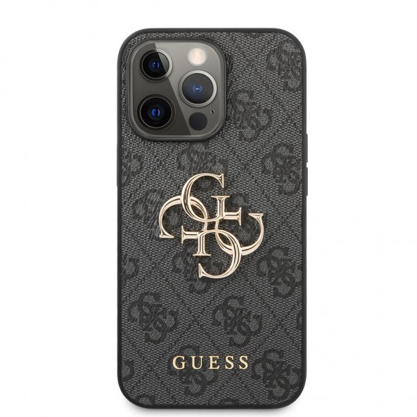 Guess iPhone 13 Pro Deksel Big Logo Grå
