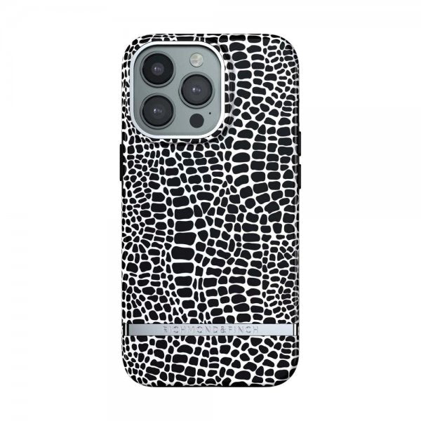 Richmond & Finch iPhone 13 Pro Deksel Black Croc