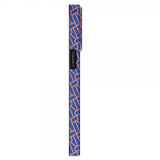 Richmond & Finch iPhone 13 Pro Deksel Blue Apricot RF Logo
