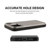 iPhone 13 Pro Deksel Card Slide Svart