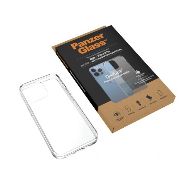 PanzerGlass iPhone 13 Pro Deksel ClearCase Transparent
