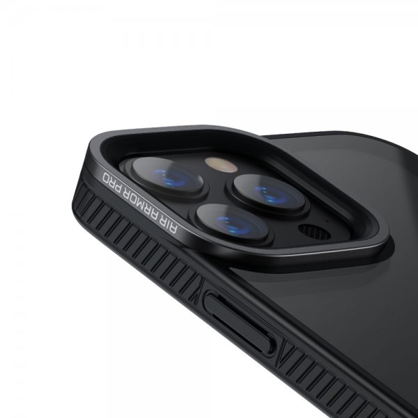 Baseus iPhone 13 Pro Deksel Crystal Series Svart