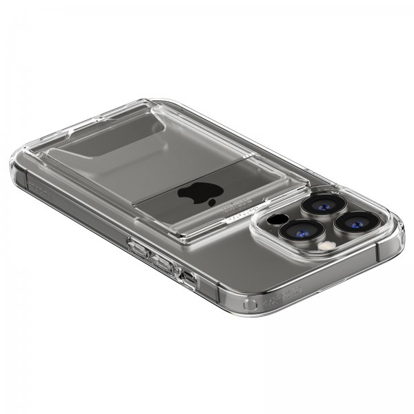 Spigen iPhone 13 Pro Deksel Crystal Slot Dual Crystal Clear