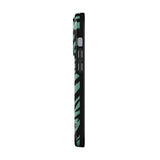 Richmond & Finch iPhone 13 Pro Deksel Emerald Zebra