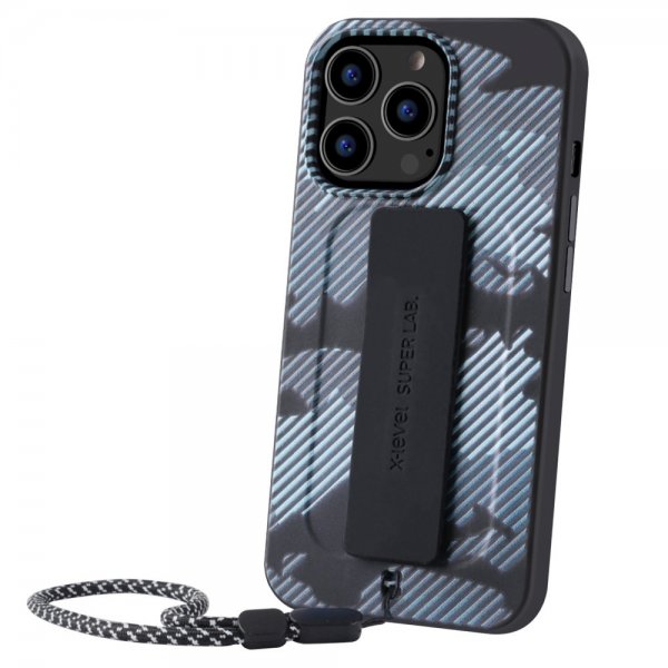 X-Level iPhone 13 Pro Deksel Explorer Series Svart