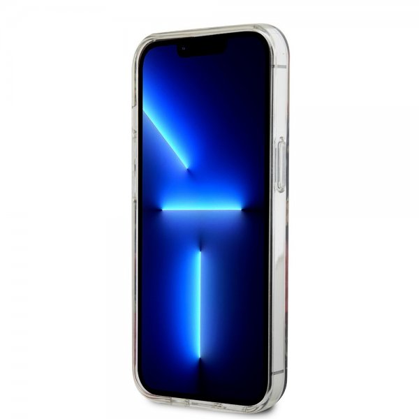 Guess iPhone 13 Pro Deksel Flower MagSafe Kaki