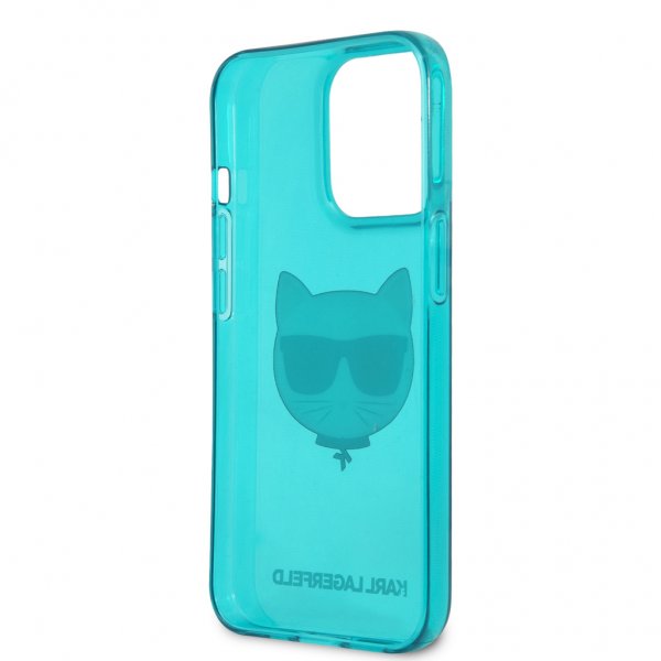 Karl Lagerfeld iPhone 13 Pro Deksel Fluo Blå