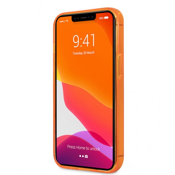 Karl Lagerfeld iPhone 13 Pro Deksel Fluo Oransje