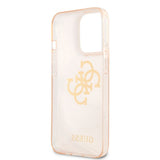 Guess iPhone 13 Pro Deksel Full Glitter Gull