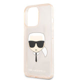 Karl Lagerfeld iPhone 13 Pro Deksel Full Glitter Gull