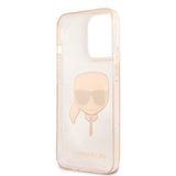 Karl Lagerfeld iPhone 13 Pro Deksel Full Glitter Gull
