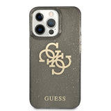 Guess iPhone 13 Pro Deksel Full Glitter Svart