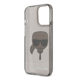 Karl Lagerfeld iPhone 13 Pro Deksel Full Glitter Svart