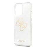 Guess iPhone 13 Pro Deksel Full Glitter Transparent