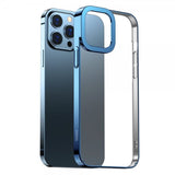Baseus iPhone 13 Pro Deksel Glitter Series Blå