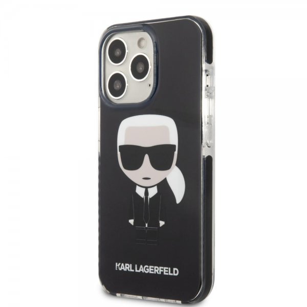 Karl Lagerfeld iPhone 13 Pro Deksel Iconic Full Body Svart