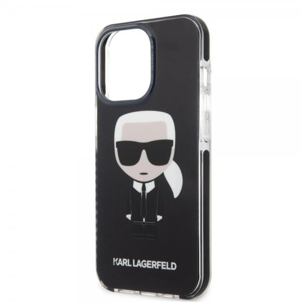 Karl Lagerfeld iPhone 13 Pro Deksel Iconic Full Body Svart