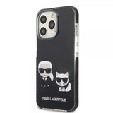 Karl Lagerfeld iPhone 13 Pro Deksel Karl & Choupette Svart