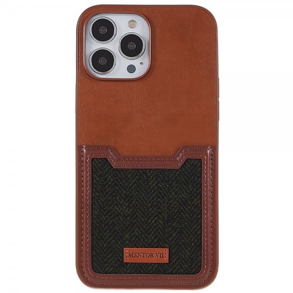 iPhone 13 Pro Deksel Kortholder Brun