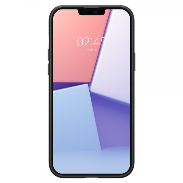 Spigen iPhone 13 Pro Deksel Liquid Air Matte Black