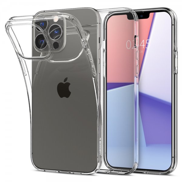 Spigen iPhone 13 Pro Deksel Liquid Crystal Crystal Clear