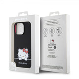 Hello Kitty iPhone 13 Pro Deksel Liquid Silicone Svart