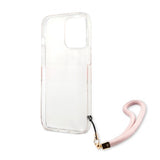 Guess iPhone 13 Pro Deksel Marble Design Stripe Rosa