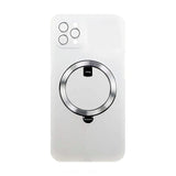 Rvelon iPhone 13 Pro Deksel MagSafe Ring Hvit