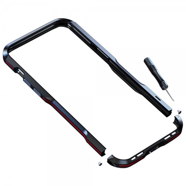 iPhone 13 Pro Deksel Metal Bumper Sin